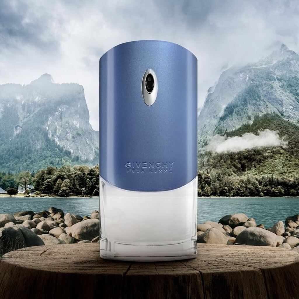 Givenchy Pour Homme Blue Label Eau De Toilette For Men - Woody Spicy Fragrance 100ml 