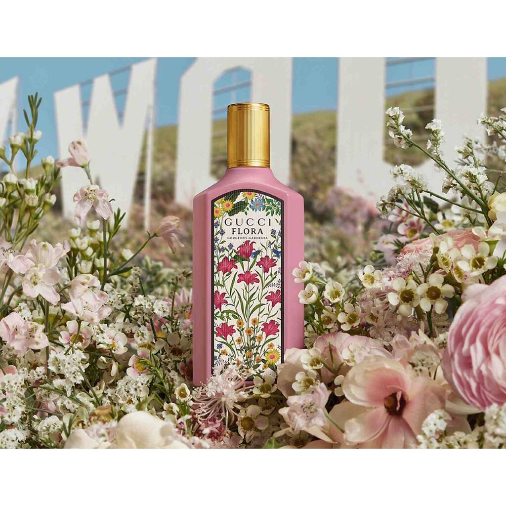 Gucci Flora Gorgeous Gardenia Eau De Parfum For Women - Floral Luxury Fragrance 100ml