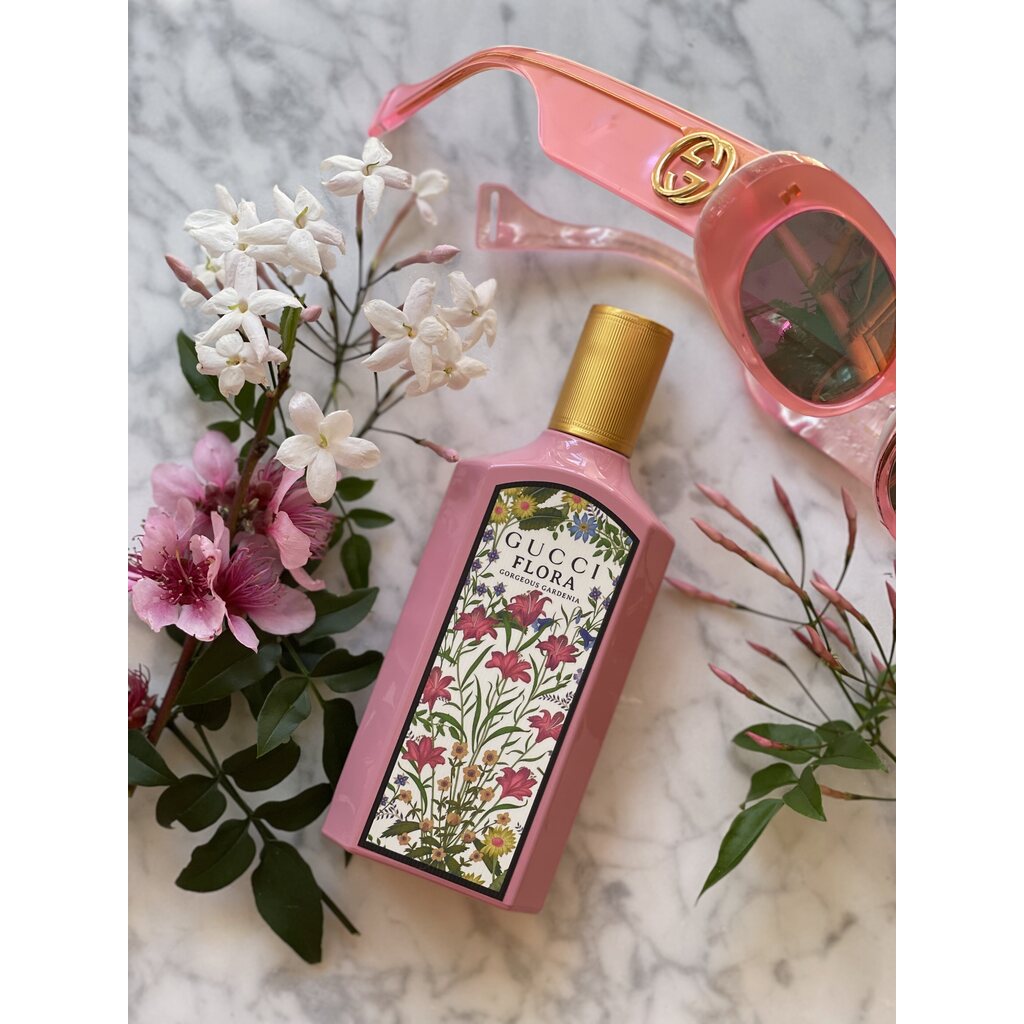 Gucci Flora Gorgeous Gardenia Eau De Parfum For Women - Floral Luxury Fragrance 100ml