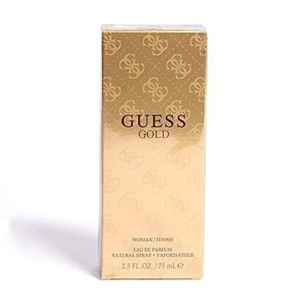 Guess Gold Eau De Parfum For Women - Woody Floral Luxury Fragrance 75ml 
