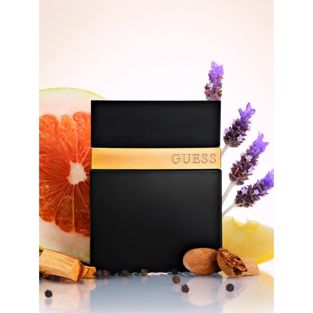 Guess Seductive Noir Homme Eau De Toilette For Men - Floral Luxury Fragrance 100ml