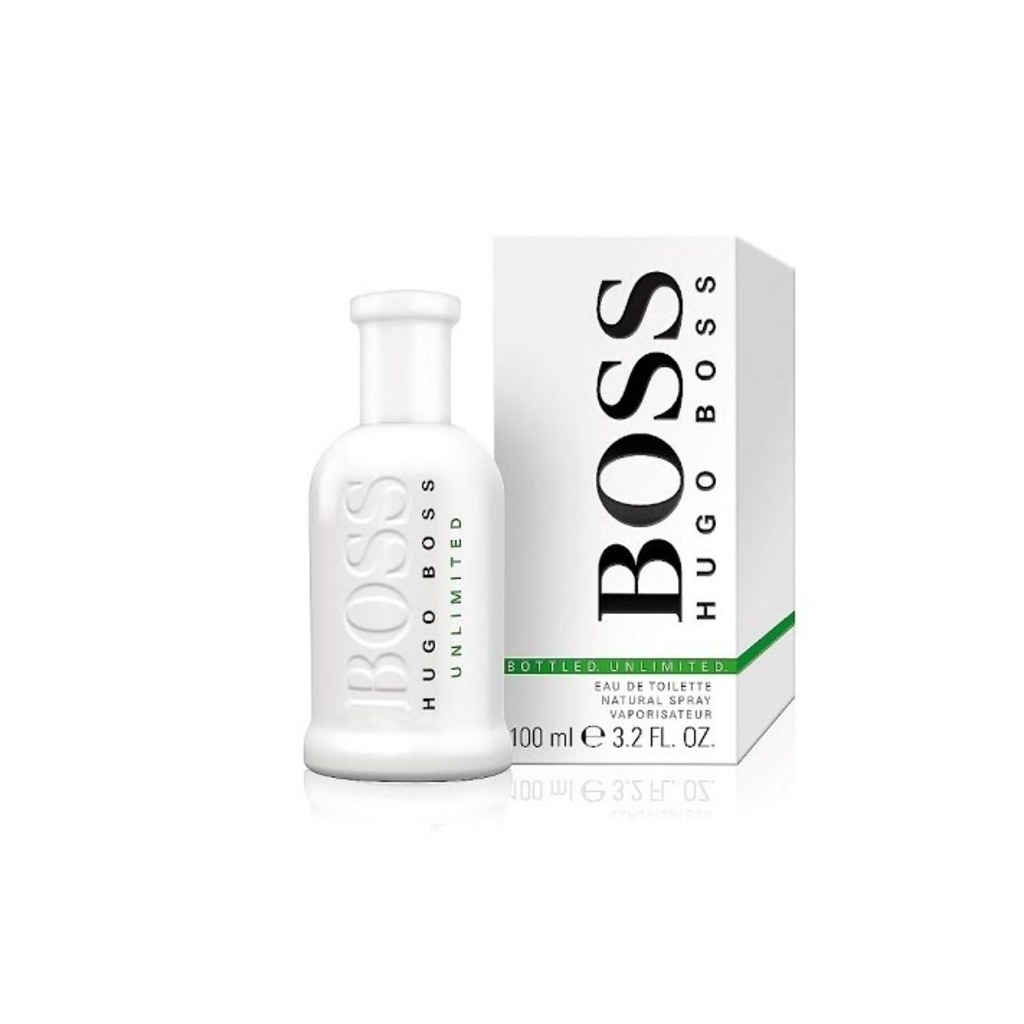 Hugo Boss Bottled Unlimited Eau De Toilette For Men -  Minty Woody Fragrance 100ml