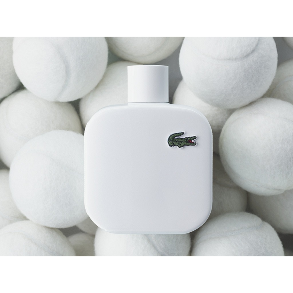 Lacoste, L.12.12 Blanc Eau De Toilette For Men - Woody Aromatic Fragrance 175ml