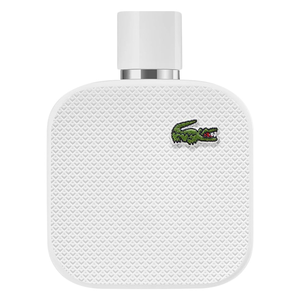 Lacoste L.12.12 Blanc Eau De Toilette For Men - Woody Aromatic Fragrance 100ml
