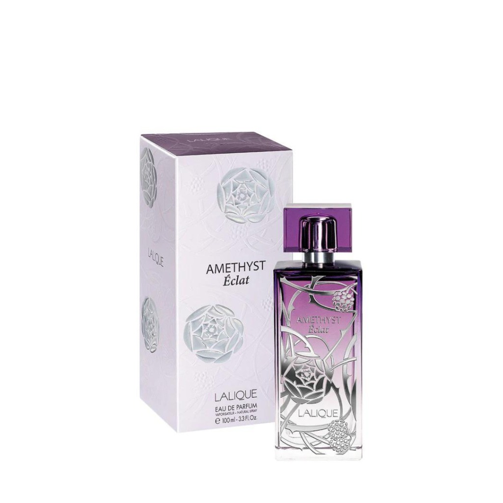 Lalique Amethyst Eclat Eau De Parfum For Women - Floral Fruity Fragrance 100ml