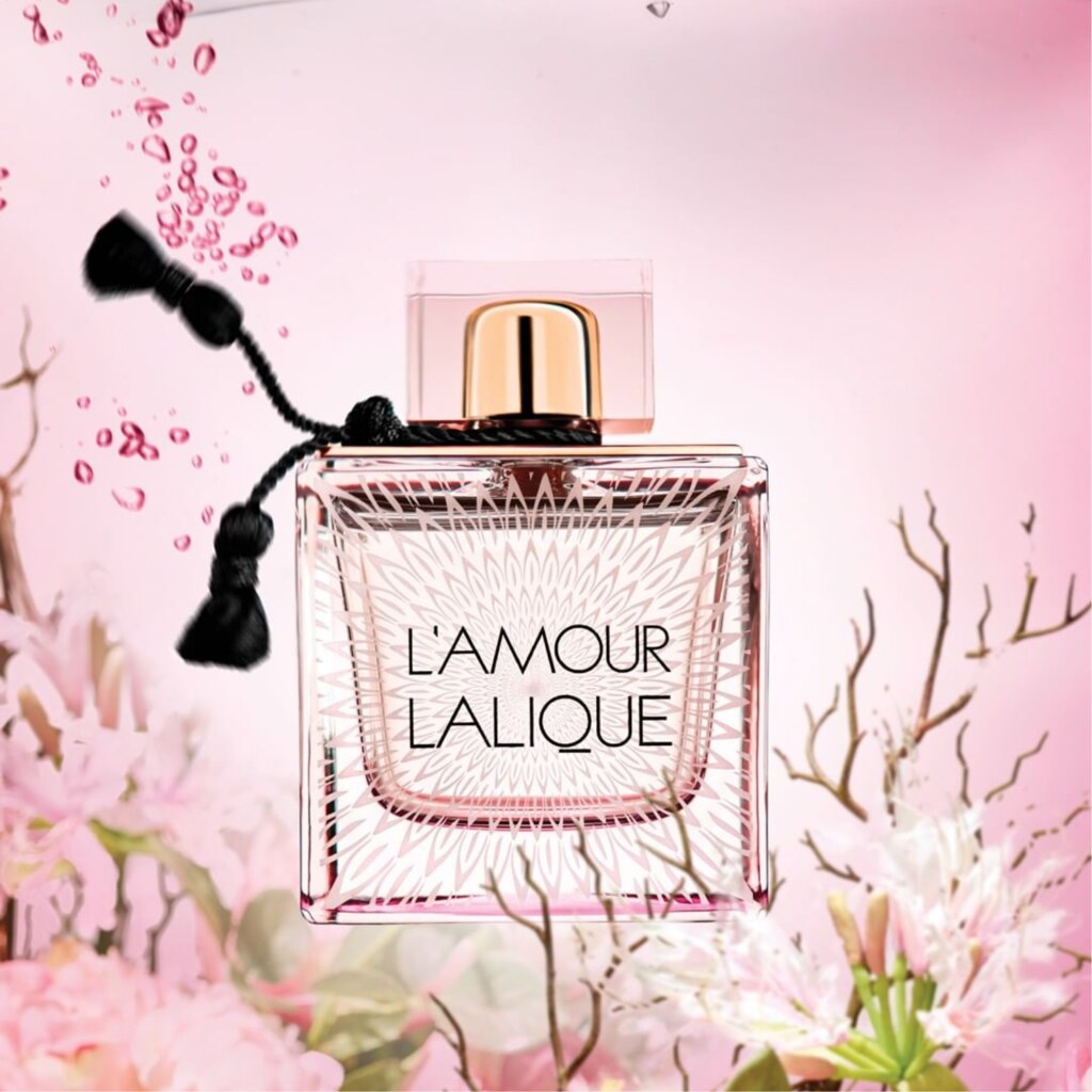 Lalique L'Amour Eau De Parfum For Women - Floral Woody Fragrance 100ml