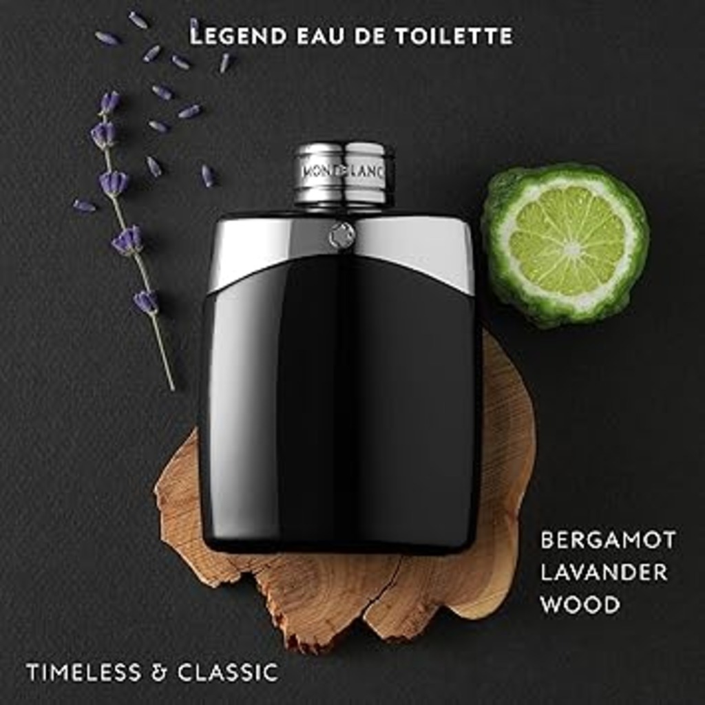 Mont Blanc Legend Eau De Toilette For Men - Woody Aromatic Luxury Fragrance 100ml