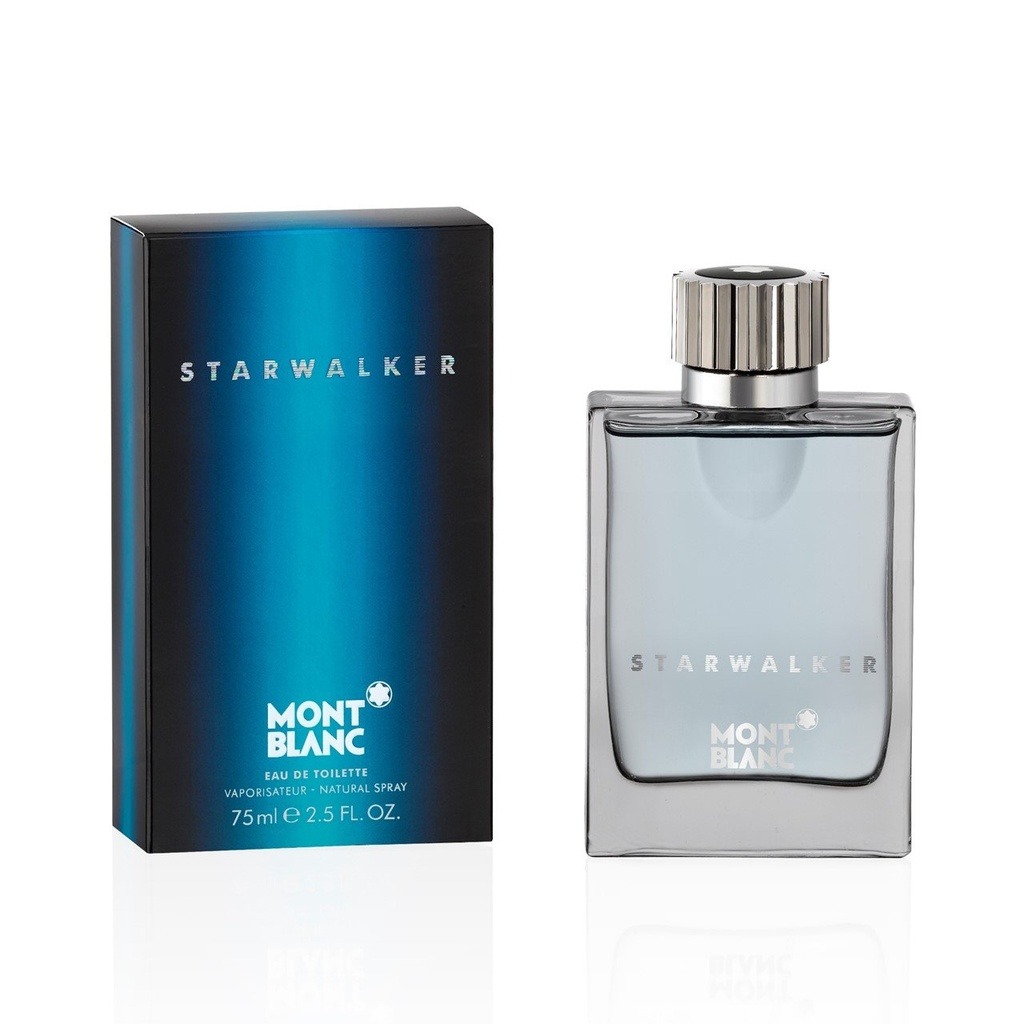 Mont Blanc Starwalker Eau De Toilette For Men - Spicy Woody Fragrance 75ml