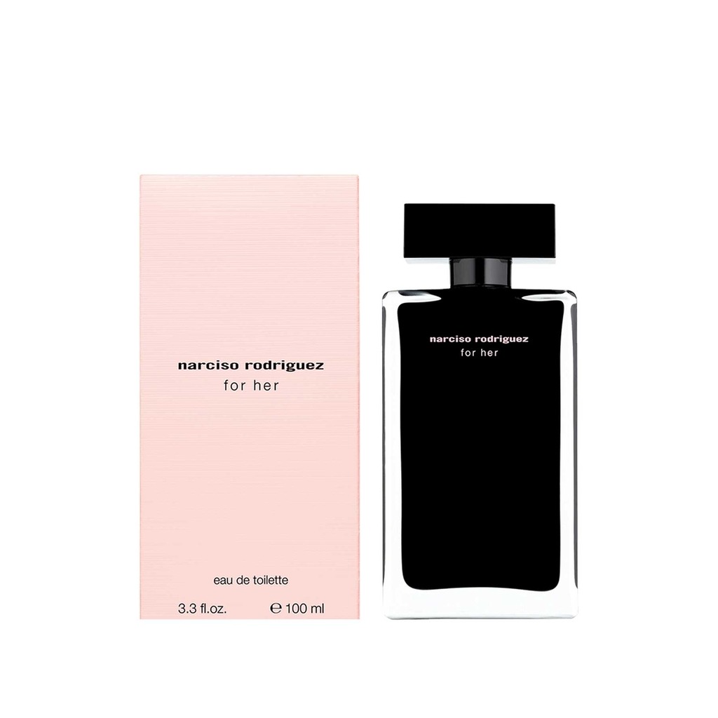 Narciso Rodriguez For Her Eau De Toilette For Women - Floral Amber Fragrance 100ml
