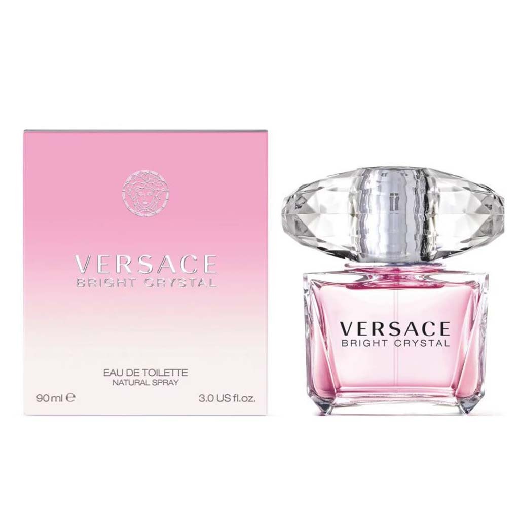 Versace Bright Crystal Eau De Toilette For Women 90ml