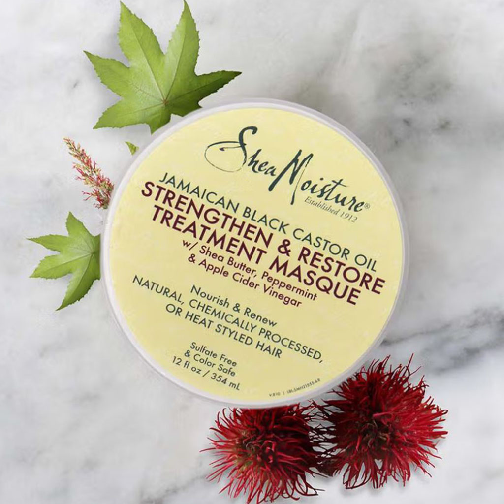 Shea Moisture Jamaican Black Castor Oil Strengthen & Restore Hair Treatment Masque 326g