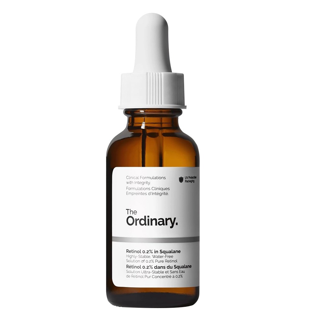 The Ordinary Retinol 0.2% in Squalane Antiaging Face Serum 30ml