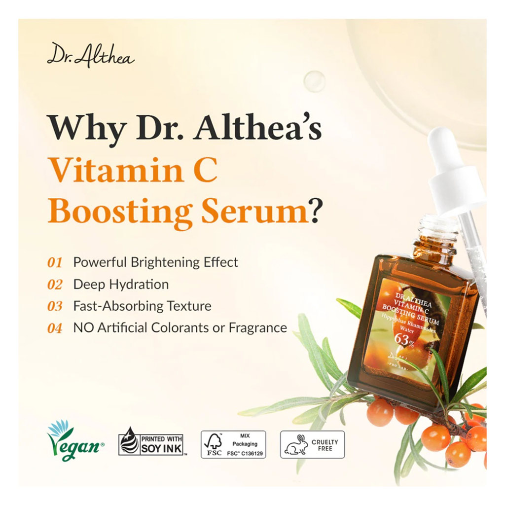 Dr. Althea Vitamin C Boosting Serum For Skin Brightening 30ml 