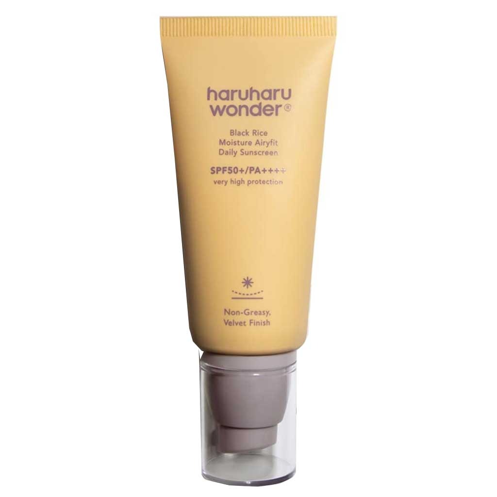 Haruharu Wonder Black Rice Moisture Airyfit Daily Sunscreen With SPF50+ & PA ++++ 50ml