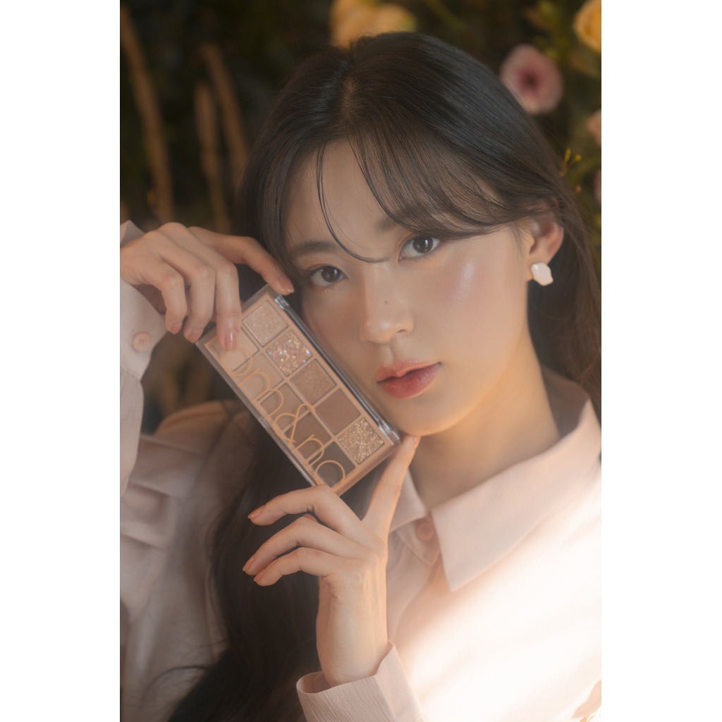 Rom&nd Better Than Palette Secret Eyeshadow Palette, Shade - 02 Mahogany Garden 7.5g