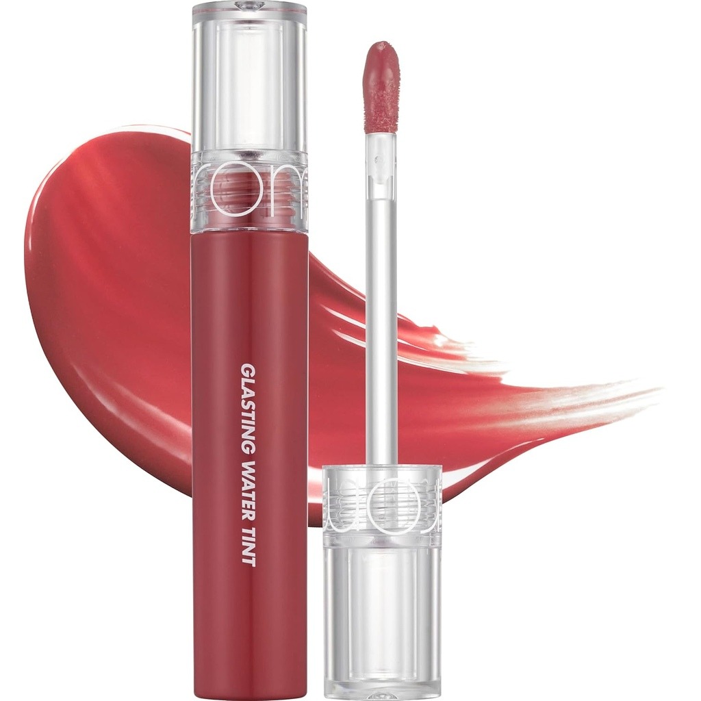 Rom&nd Glasting Water Lip Tint With Glossy Finish, Color - 08 Rose Stream 4g