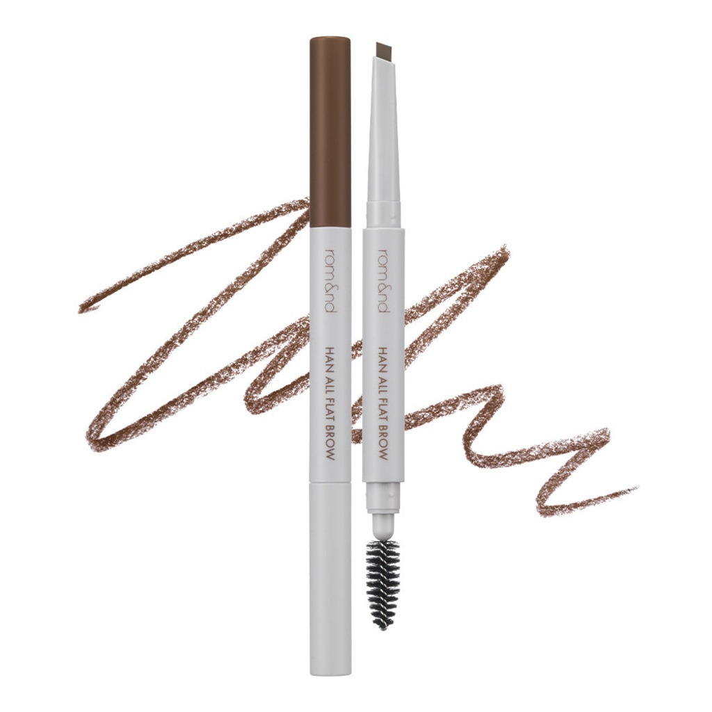 Rom&nd Han All Flat Brow Eyebrow Pencil, Shade - W2 Mild Woody 0.17g