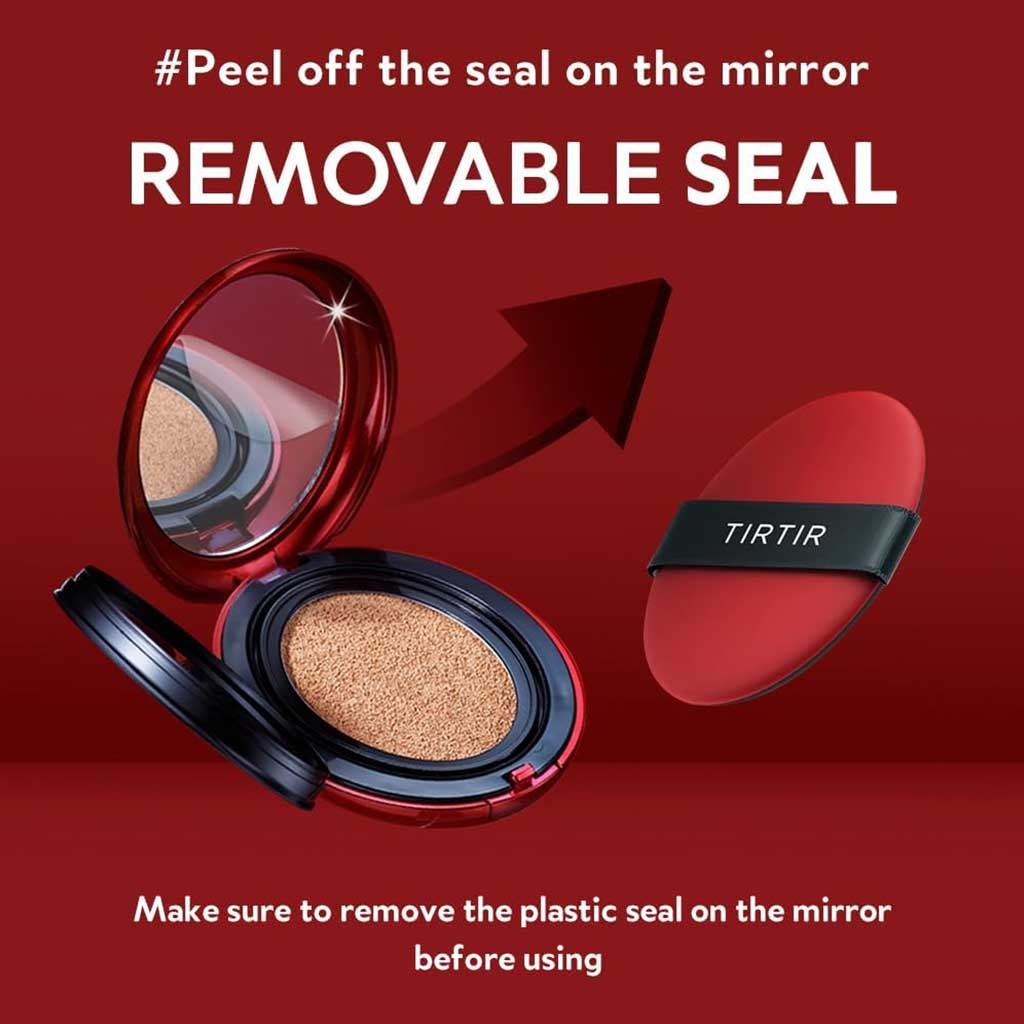 Tirtir Mask Fit Red Cushion Foundation - 23 N Sand Color 18g 