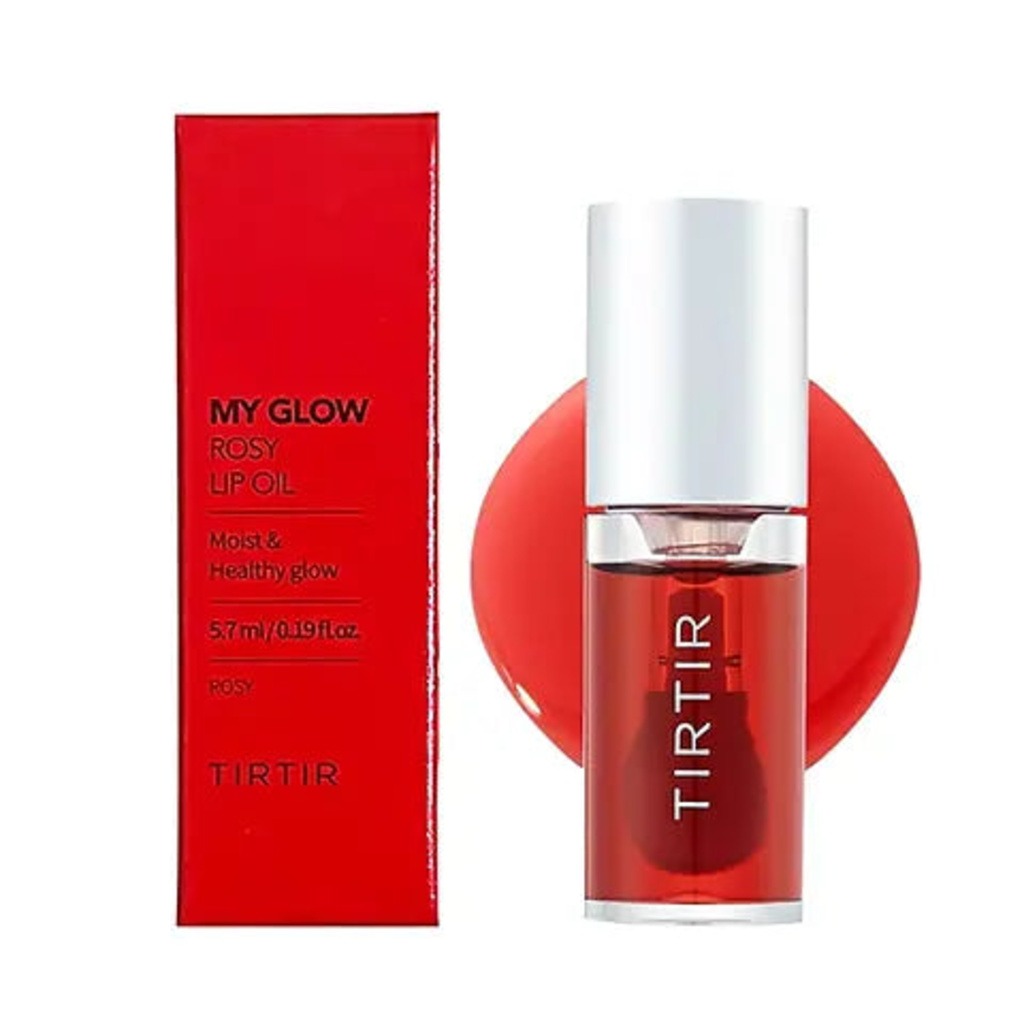 Tirtir My Glow Hydrating & Nourishing Lip Oil - Rosy 5.7ml 
