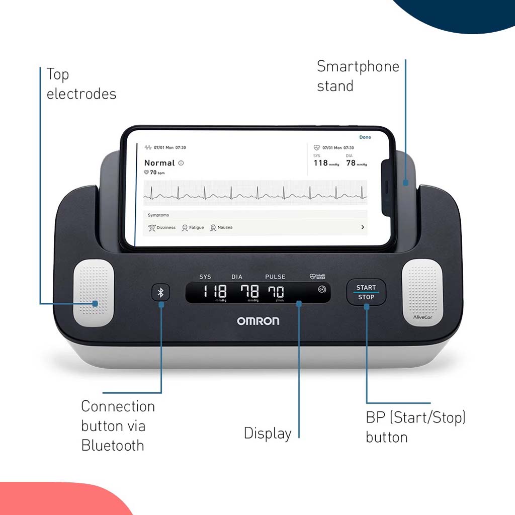 Omron Complete Blood Pressure Monitor With ECG HEM-7530T-E3 
