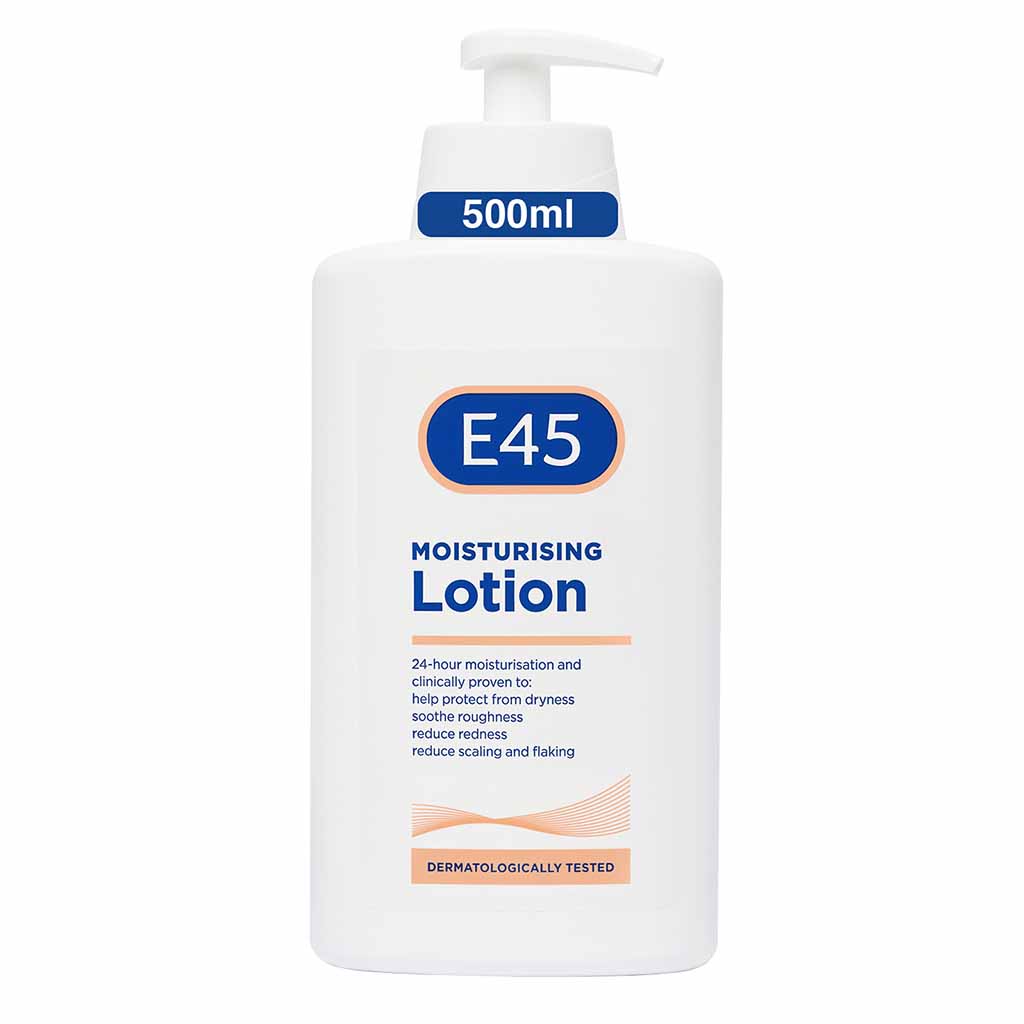 E45 Moisturizing Body Lotion For Dry, Sensitive Skin 500ml