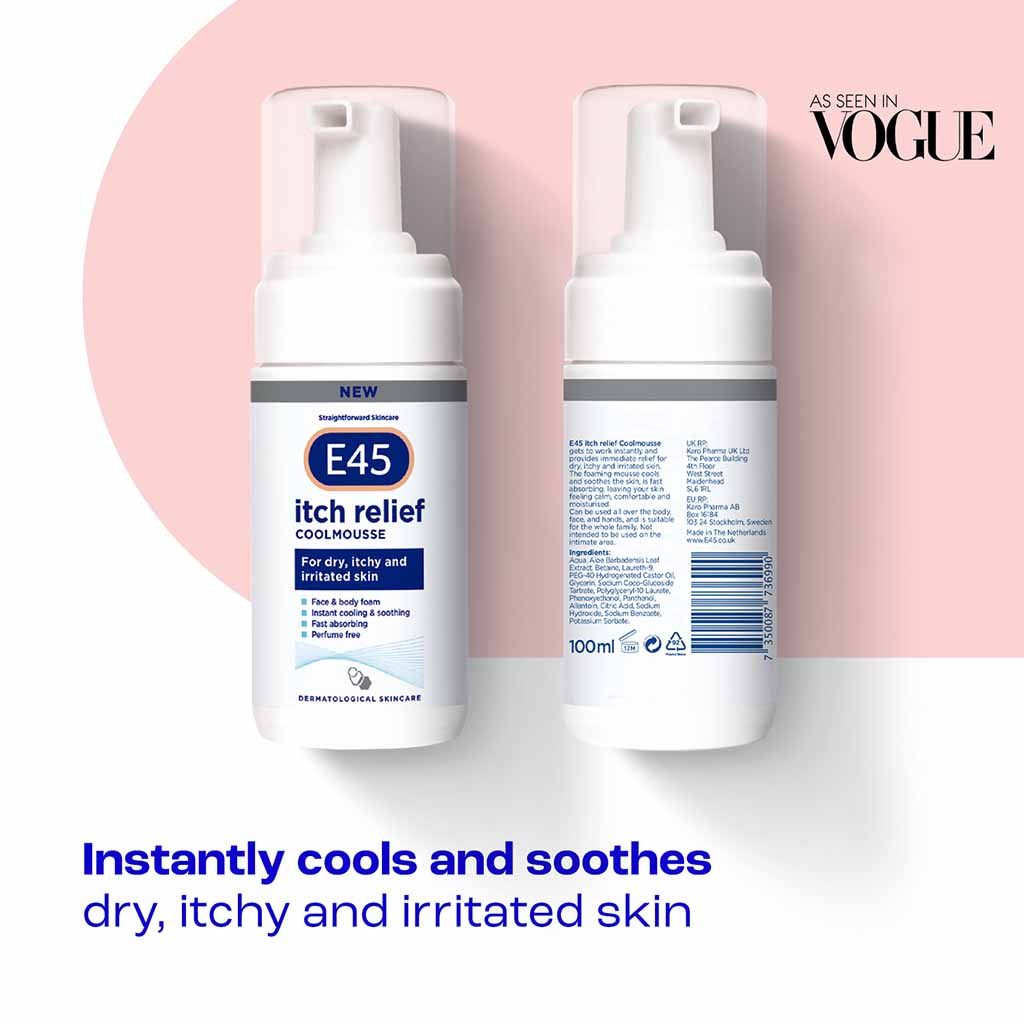 E45 Soothing Itch Relief Coolmousse 100ml