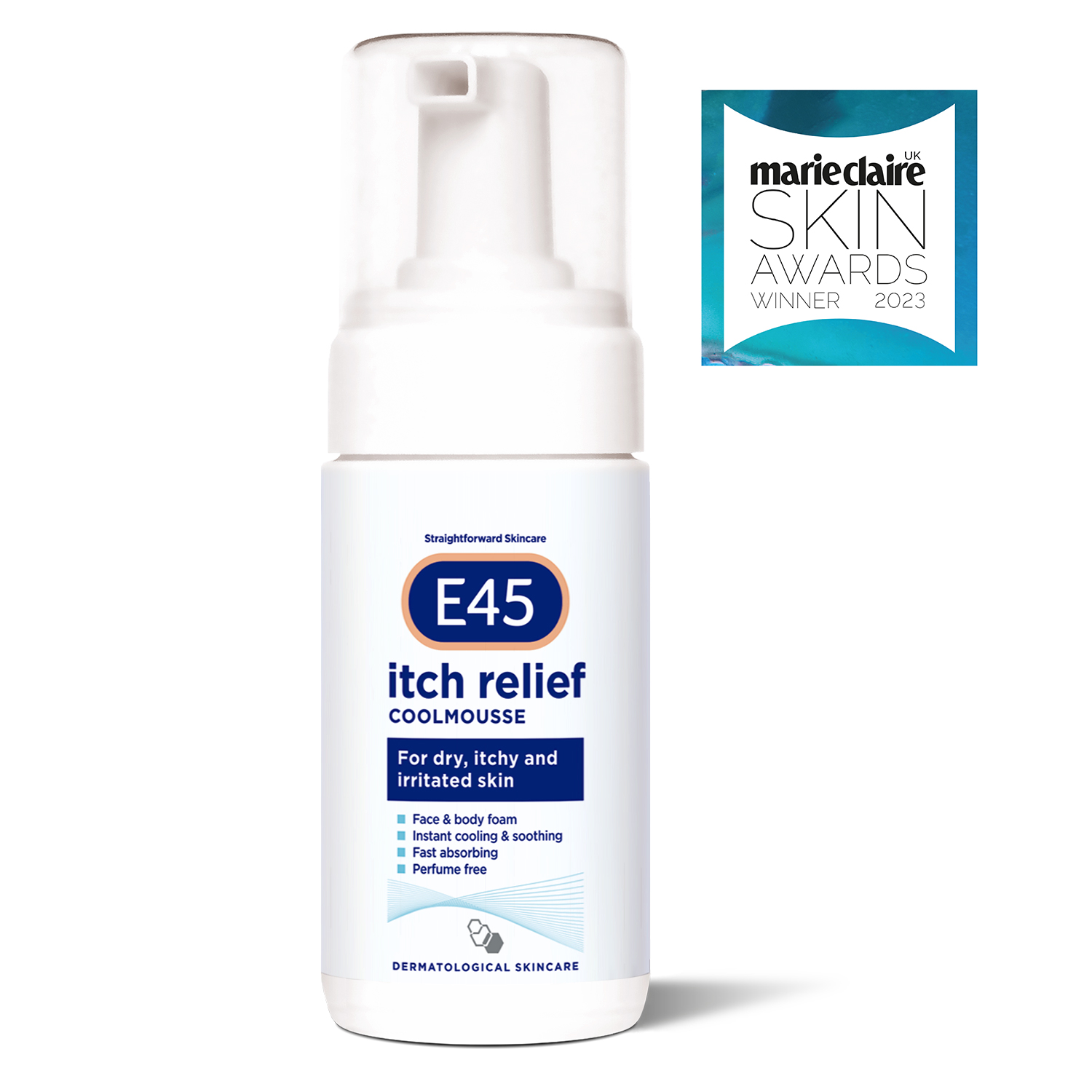 E45 Soothing Itch Relief Coolmousse 100ml