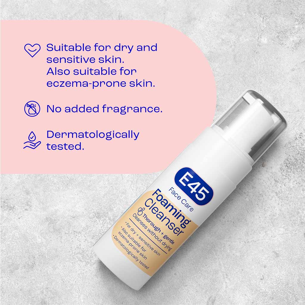 E45 Hydrating Face Foam Cleanser 150ml