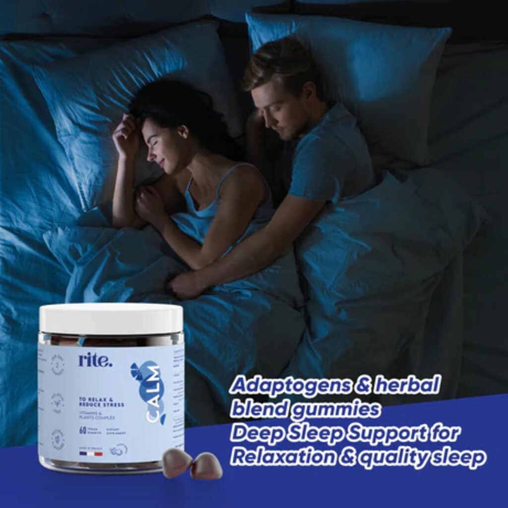 Rite Calm Gummies To Relax & Reduce Stress , Pack of 60's