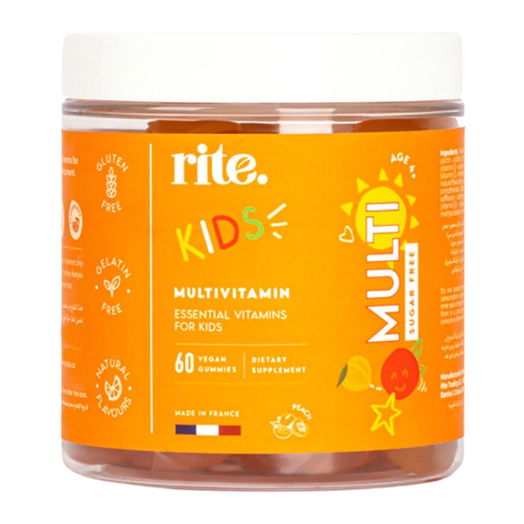 Rite Kids Multivitamin Gummies, Pack of 60's