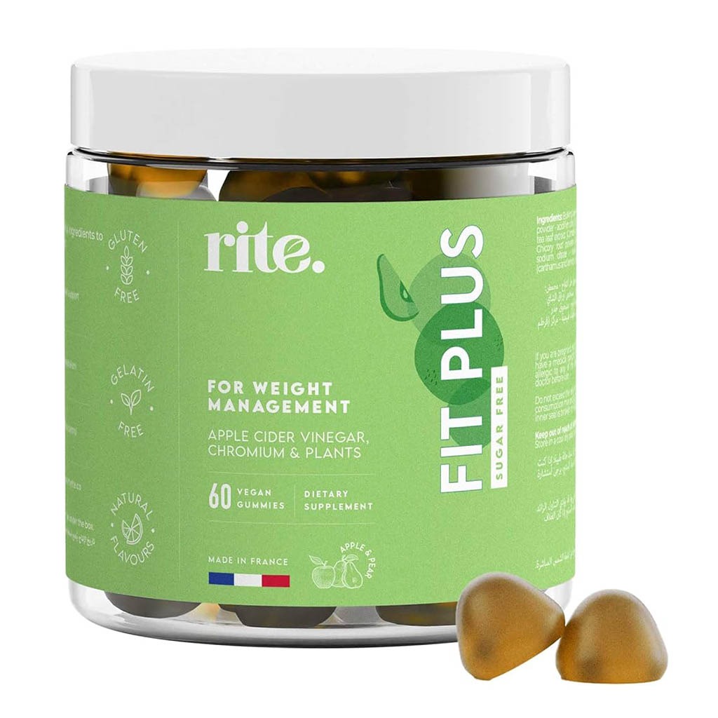 Rite Fit Plus Gummies For Weight Management, Pack of 60's