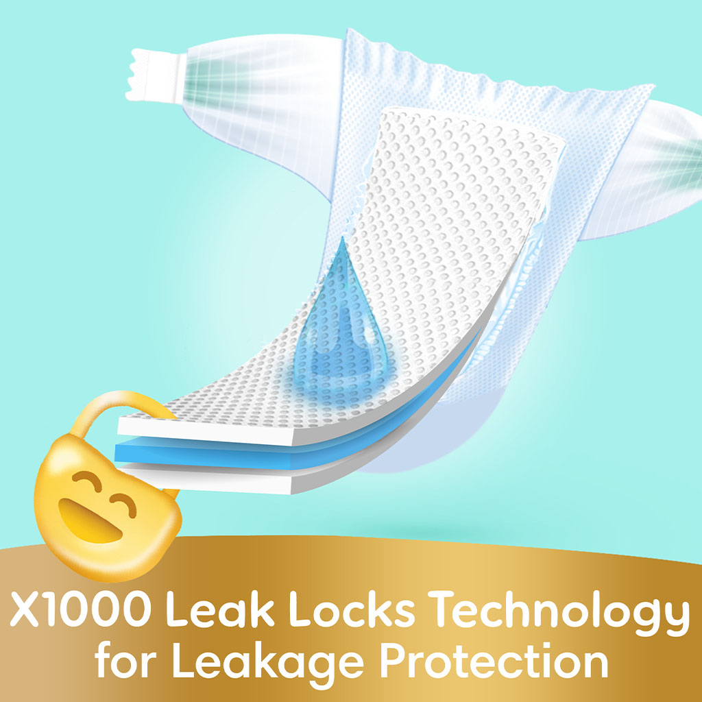 Pampers Ultimate Comfort Size 1, 2-5kg Newborn Diapers, Pack of 86's