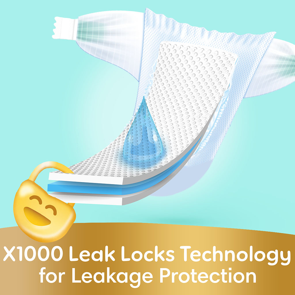 Pampers Ultimate Comfort Size 1, 2-5kg Newborn Diapers, Pack of 108's