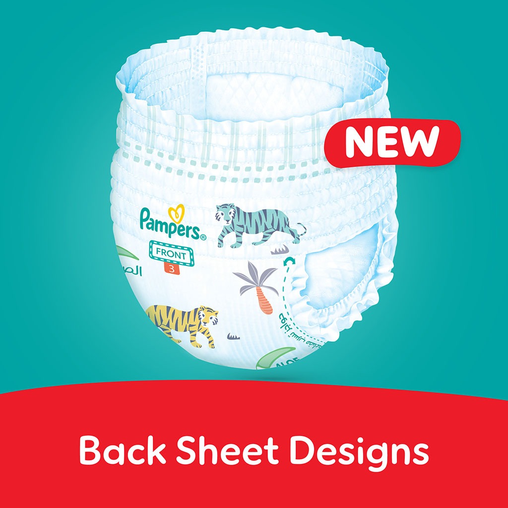 Pampers Rash Protection Size 3, 6-11kg Baby Diaper Pants, Pack of 80's