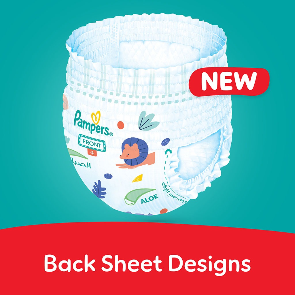 Pampers Rash Protection Size 4, 9-14kg Baby Diaper Pants, Pack of 68's