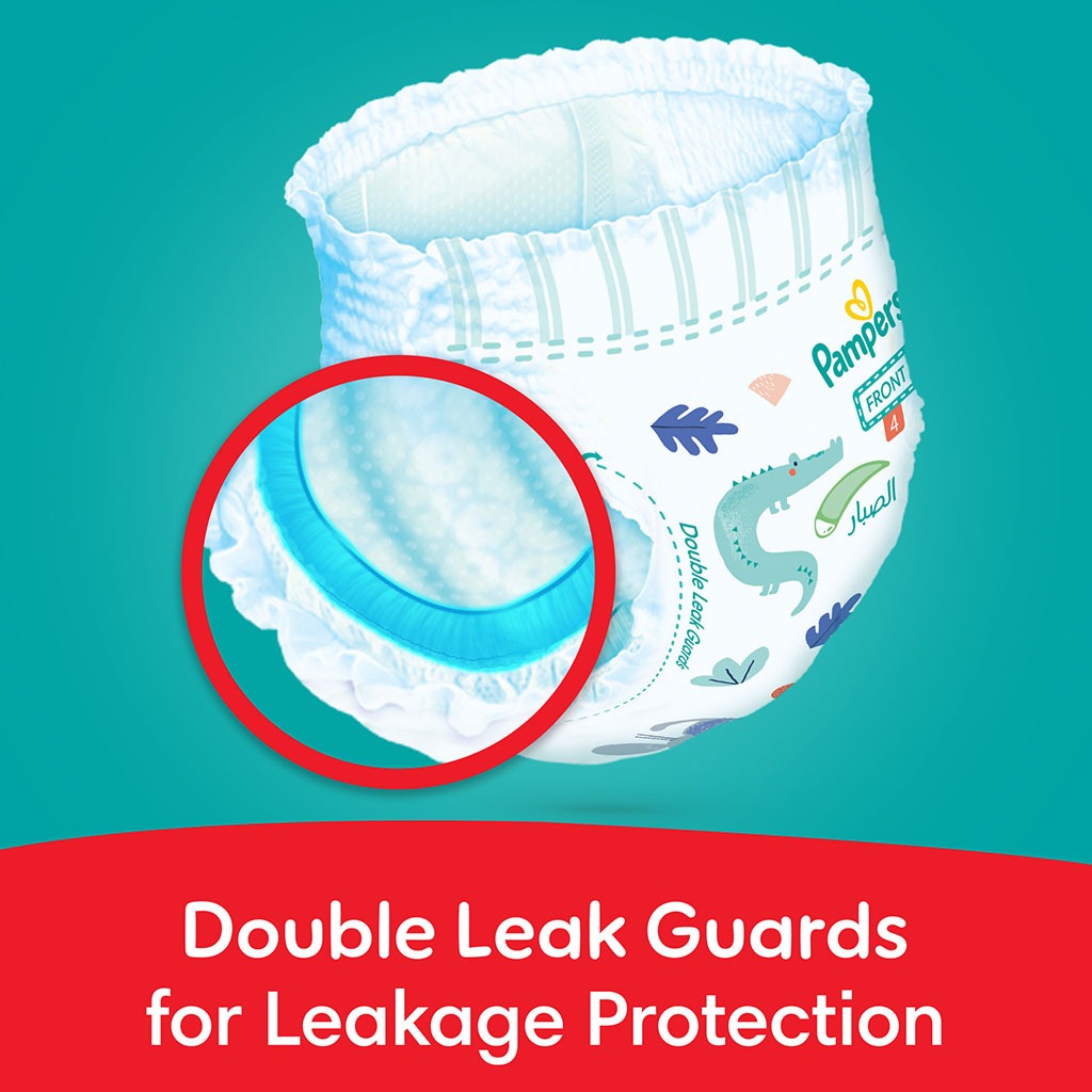 Pampers Rash Protection Size 4, 9-14kg Baby Diaper Pants, Pack of 68's