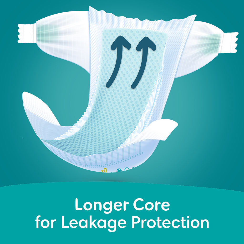 Pampers Rash Protection Size 5, 11-16kg Baby Diapers, Pack of 52's