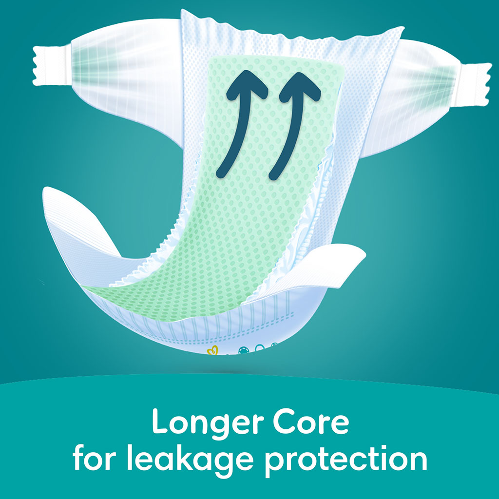 Pampers Rash Protection Size 6, 13+kg Baby Diapers, Pack of 46's