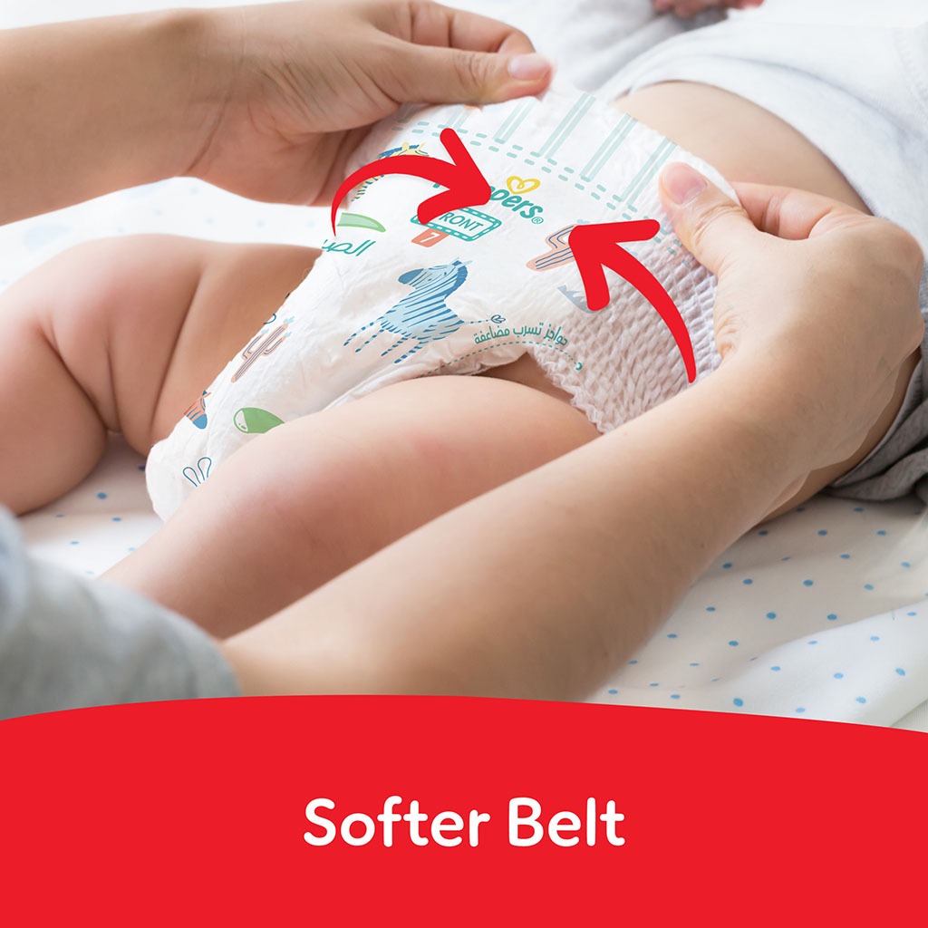 Pampers Rash Protection Size 7, 17+kg Baby Diaper Pants, Pack of 40's