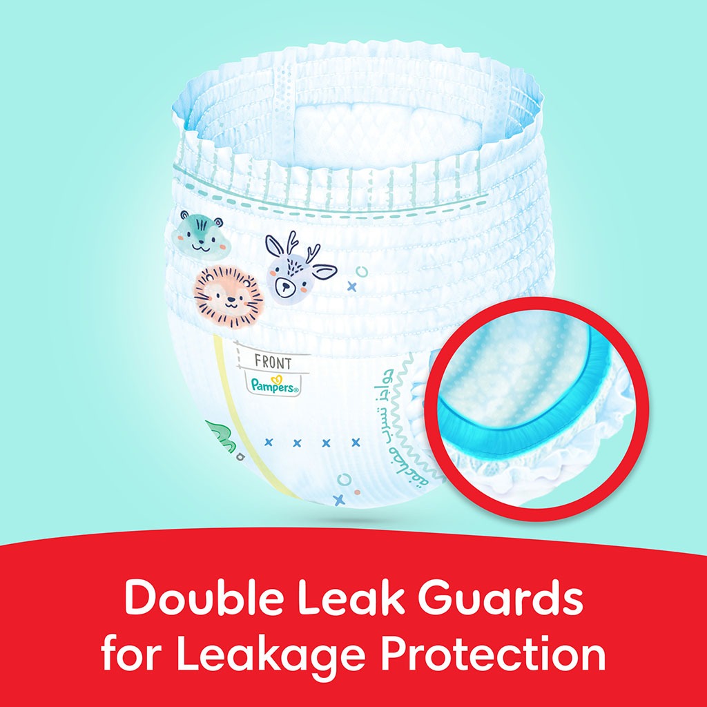 Pampers Ultimate Comfort Size 7, 17+kg Baby Diaper Pants, Pack of 48's