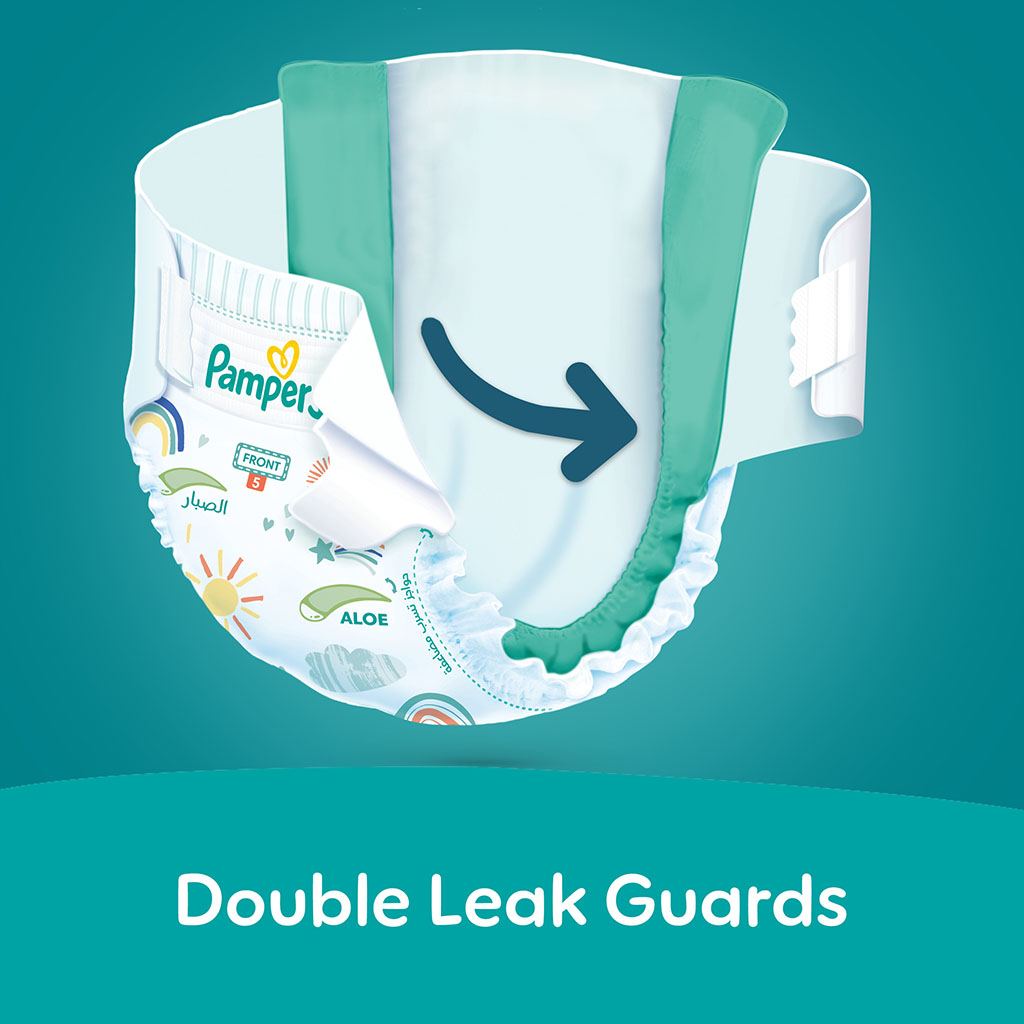 Pampers Rash Protection Size 5, 11-16kg Baby Diapers, Pack of 80's