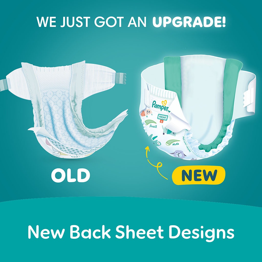 Pampers Rash Protection Size 6, 13+kg Baby Diapers, Pack of 58's