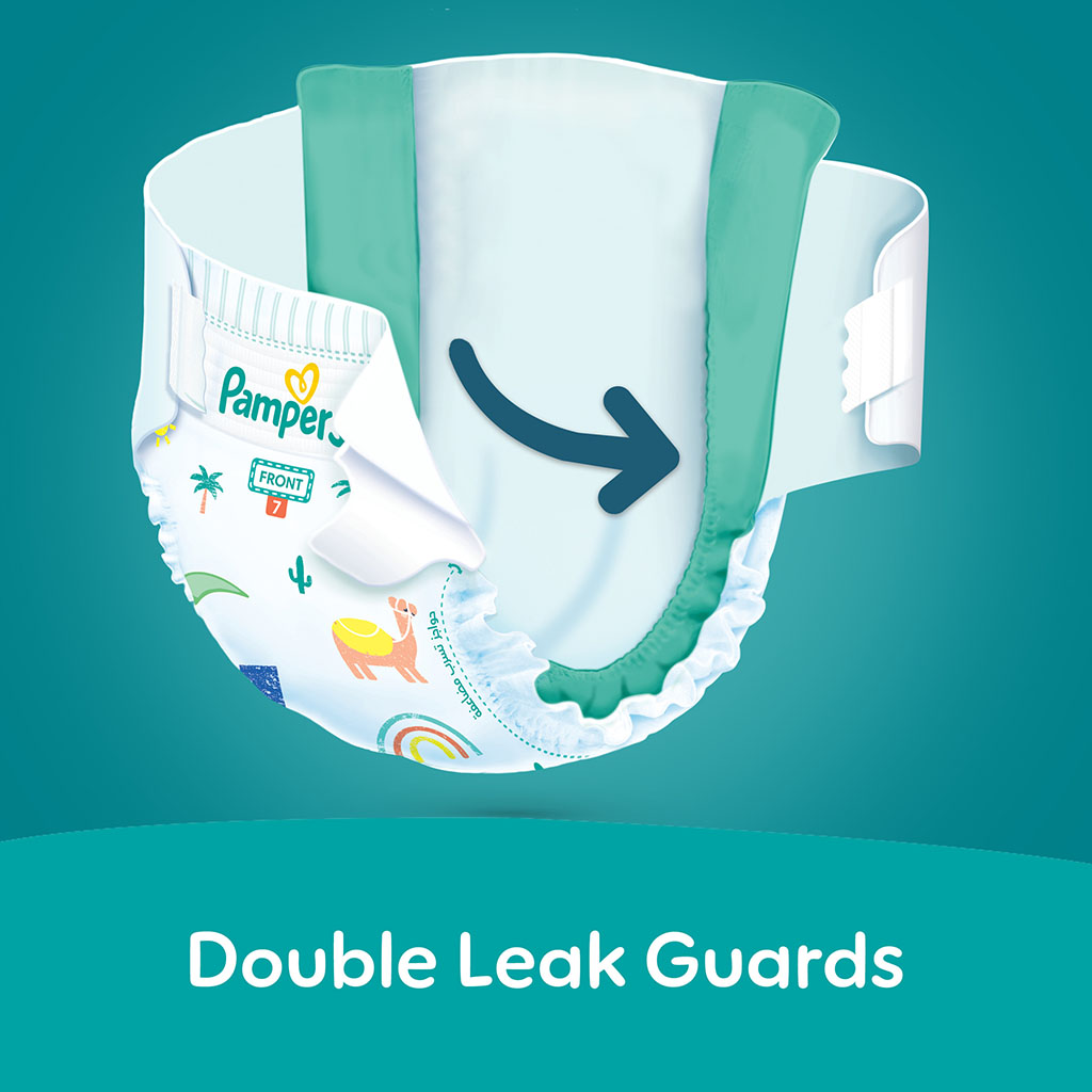 Pampers Rash Protection Size 1, 2-5kg Newborn Diapers, Pack of 21's