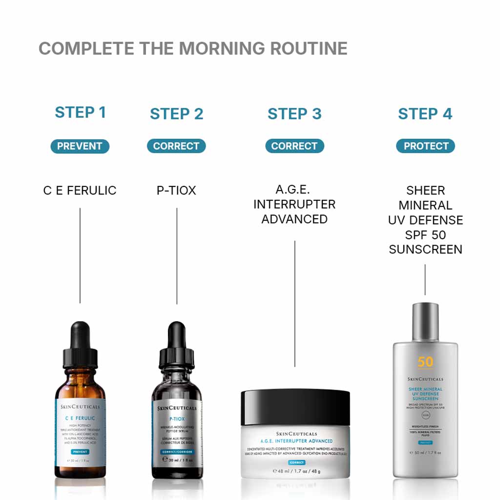 SkinCeuticals P-Tiox Peptide Anti Wrinkle Facial Serum 30ml