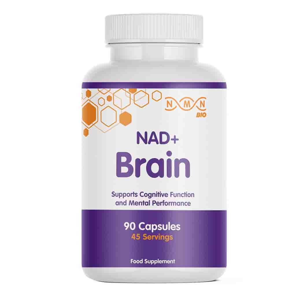 NMN NAD+ Brain Food Supplement Capsules, Pack of 90’s