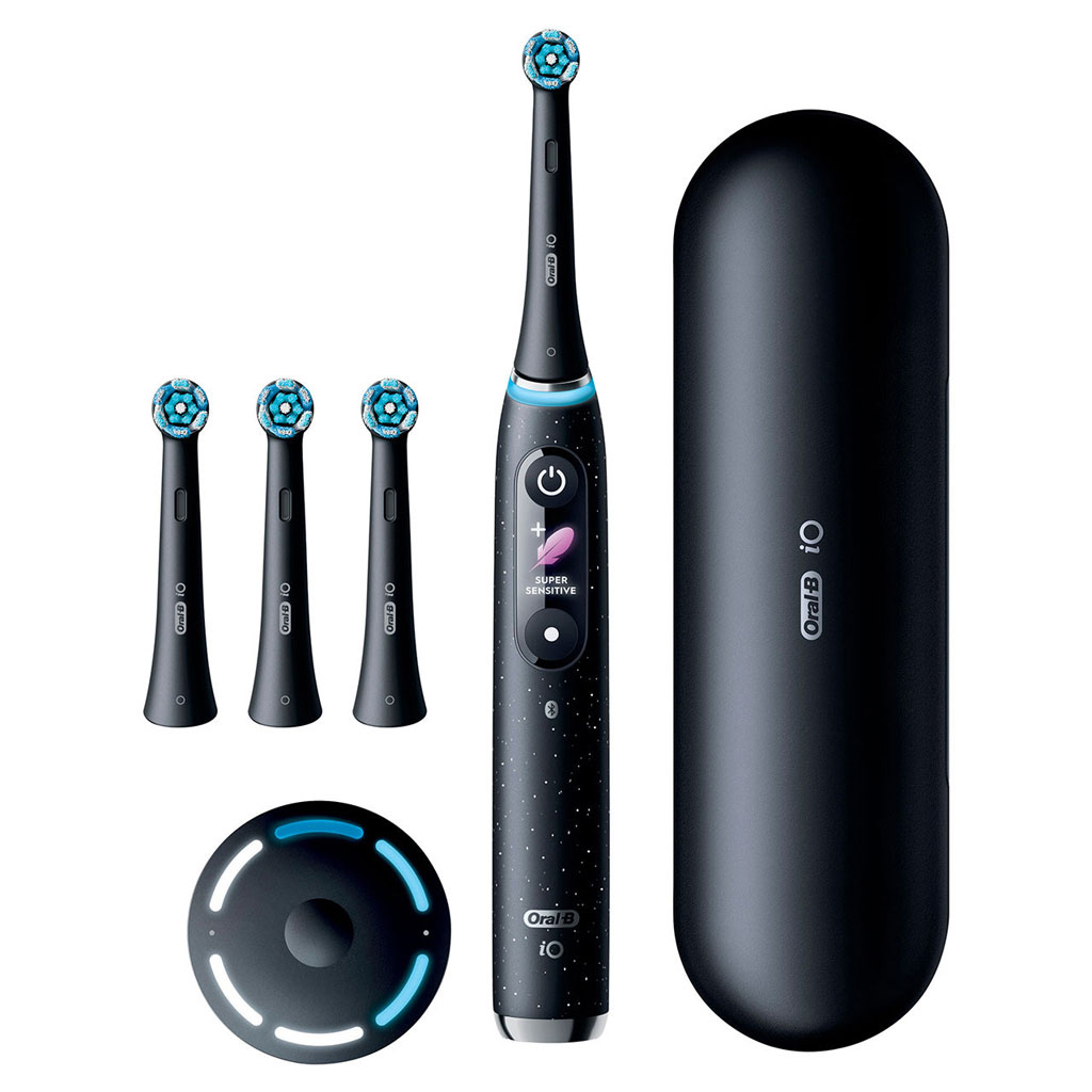 Oral B iO Series 10 Rechargeable Electric Toothbrush - Cosmic Black