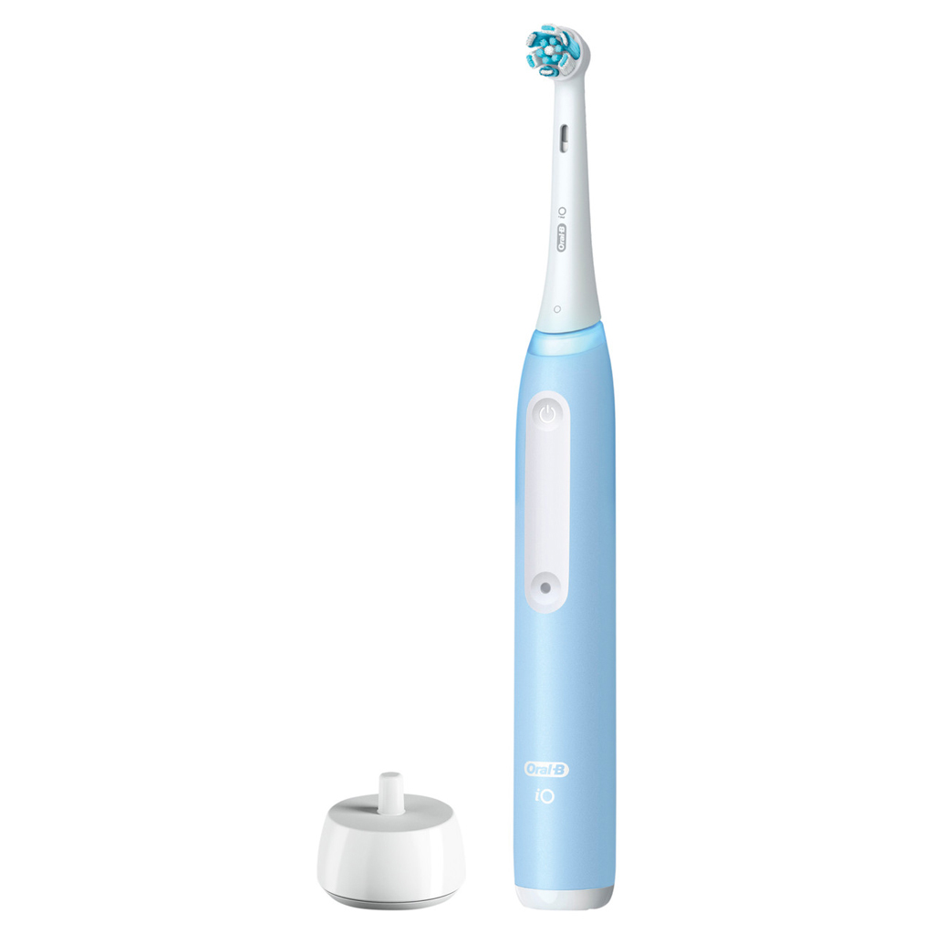 Oral B iO Series 3 Rechargeable Electric Toothbrush - Icy Blue