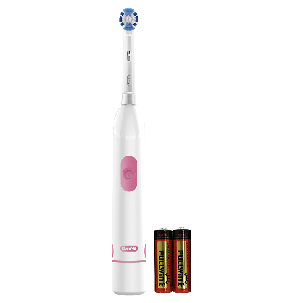 Oral B Revolution Battery Powered Toothbrush - White