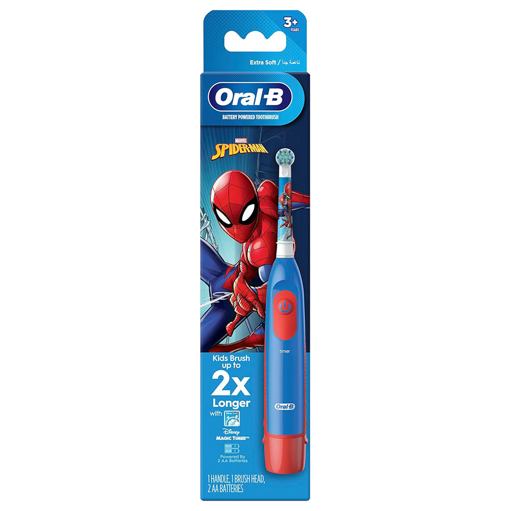 Oral B Marvel Spider Man Kids Electric Toothbrush