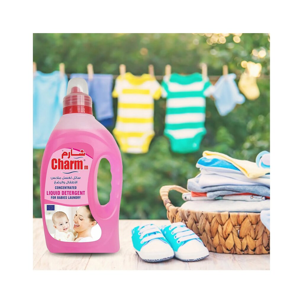 Charmm Concentrated Liquid Detergent For Baby Laundry 2L